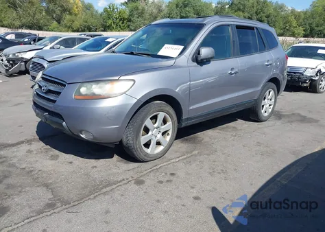 2007 Hyundai Santa Fe Limited/Se из США, поврежденный, VIN 5NMSH13E67H028636